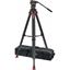 Picture of Sachtler System FSB 6 Fluid Head with Sideload Plate, Flowtech 75 Carbon Fiber Tripod with Mid-Level Spreader and Rubber Feet