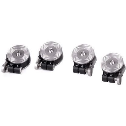 Picture of Wooden Camera - Push Button ARRI Rosette Set of Four (Two Right, Two Left)