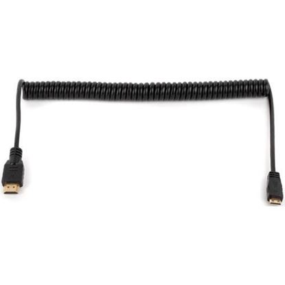 Picture of Wooden Camera - WC Coiled Full HDMI to Mini HDMI (20")