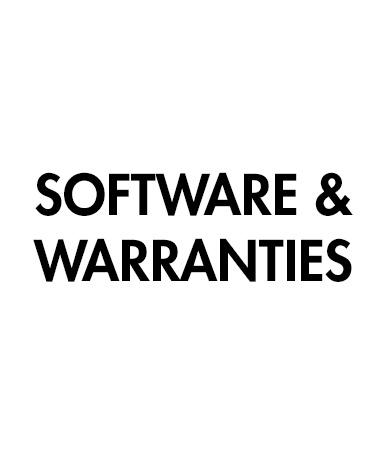 Picture for category Software & Warranties