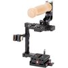 Picture of Wooden Camera - Unified BMPCC4K / BMPCC6K Camera Cage (Blackmagic Pocket Cinema Camera 4K / 6K) with Wood Grip