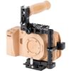Picture of Wooden Camera - Unified BMPCC4K / BMPCC6K Camera Cage (Blackmagic Pocket Cinema Camera 4K / 6K) with Wood Grip