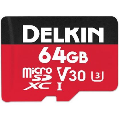 Picture of Delkin Devices 64GB Select UHS-I microSDXC Memory Card