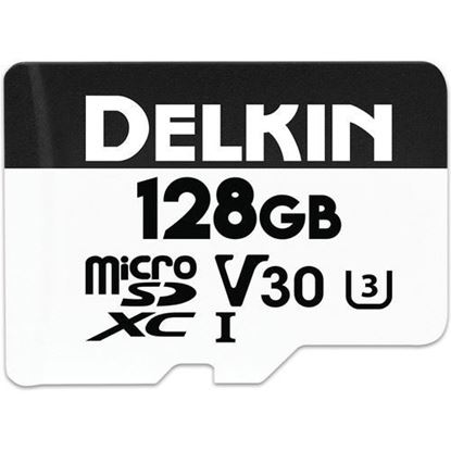 Picture of Delkin Devices 128GB Advantage UHS-I microSDXC Memory Card