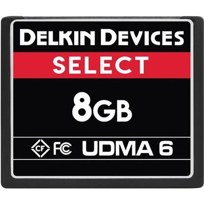 Picture of Delkin Devices 8GB Select UDMA 6 CompactFlash Memory Card